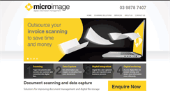 Desktop Screenshot of microimage.com.au